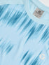 Women Abstract Print Slim Fit Crew Neck T-shirt with TECHNO COOL+