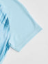 Women Abstract Print Slim Fit Crew Neck T-shirt with TECHNO COOL+