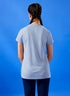 Women Abstract Print Slim Fit Crew Neck T-shirt with TECHNO COOL+
