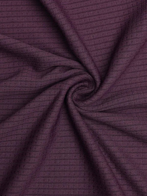 Women Self Design Slim Fit Crew Neck T-shirt with TECHNO COOL+