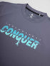 Women Printed Boxy Fit Crew Neck T-shirt with TECHNO COOL+
