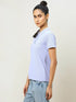 Women Solid Slim Fit Polo T-shirt with MATPIQ