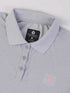 Women Solid Slim Fit Polo T-shirt with MATPIQ