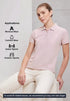 Women Solid Slim Fit Polo T-shirt with MATPIQ