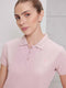 Women Solid Slim Fit Polo T-shirt with MATPIQ