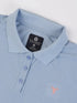 Women Solid Slim Fit Polo T-shirt with MATPIQ