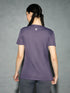 Women Colorblock Slim Fit Round Neck Sports T-shirt with TECHNOCOOL+