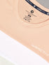 Women Colorblock Slim Fit Round Neck Sports T-shirt with TECHNOCOOL+