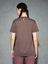 Women Colorblock Slim Fit Round Neck Sports T-shirt with TECHNOCOOL+