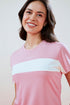Women Solid Slim Fit Round Neck T-shirt with TECHNO COOL
