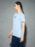 Women Printed Slim Fit Round Neck T-shirt with TECHNOCOOL+