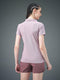 Women Solid Slim Fit Polo T-shirt with MATPIQ