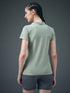 Women Solid Slim Fit Polo T-shirt with MATPIQ