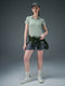 Women Solid Slim Fit Polo T-shirt with MATPIQ