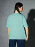 Women Printed Boxy Fit Round Neck T-shirt with COTFLEX