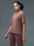 Women Printed Boxy Fit Round Neck T-shirt with COTFLEX