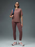 Women Printed Boxy Fit Round Neck T-shirt with COTFLEX