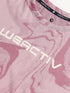 Women Jacquard Boxy Fit Round Neck T-shirt with DOUBLE COOL