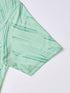 Women Jacquard Boxy Fit Round Neck T-shirt with DOUBLE COOL