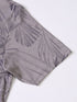 Women Jacquard Boxy Fit Round Neck T-shirt with DOUBLE COOL