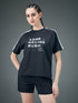 Women Printed Relaxed Fit Round Neck T-shirt with ELASTOPLUS