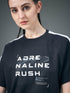 Women Printed Relaxed Fit Round Neck T-shirt with ELASTOPLUS