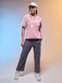 Women Printed Relaxed Fit Round Neck T-shirt with ELASTOPLUS