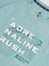 Women Printed Relaxed Fit Round Neck T-shirt with ELASTOPLUS