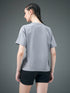 Women Printed Relaxed Fit Round Neck T-shirt with ELASTOPLUS