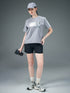 Women Printed Relaxed Fit Round Neck T-shirt with ELASTOPLUS