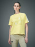 Women Printed Relaxed Fit Round Neck T-shirt with ELASTOPLUS