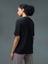 Women Printed Regular Fit Round Neck T-shirt with COTFLEX