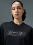 Women Printed Regular Fit Round Neck T-shirt with COTFLEX