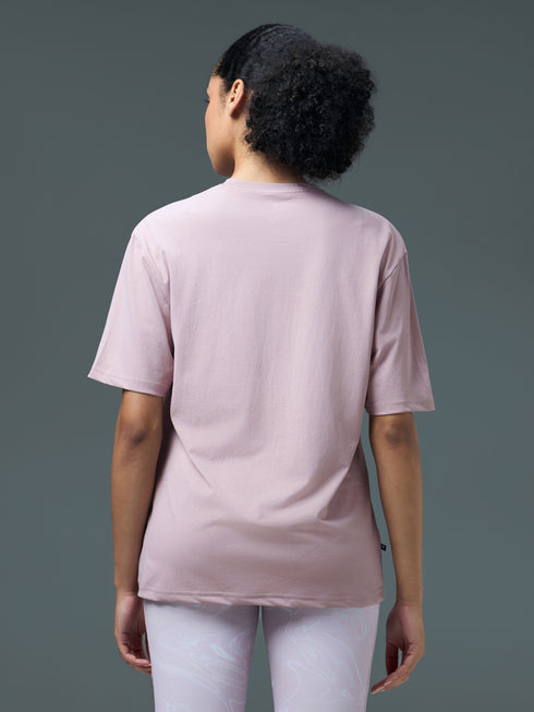 Women Printed Regular Fit Round Neck T-shirt with COTFLEX