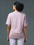 Women Printed Regular Fit Round Neck T-shirt with COTFLEX