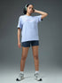Women Printed Regular Fit Round Neck T-shirt with COTFLEX