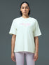 Women Printed Regular Fit Round Neck T-shirt with COTFLEX