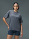 Women Printed Regular Fit Round Neck T-shirt with COTFLEX