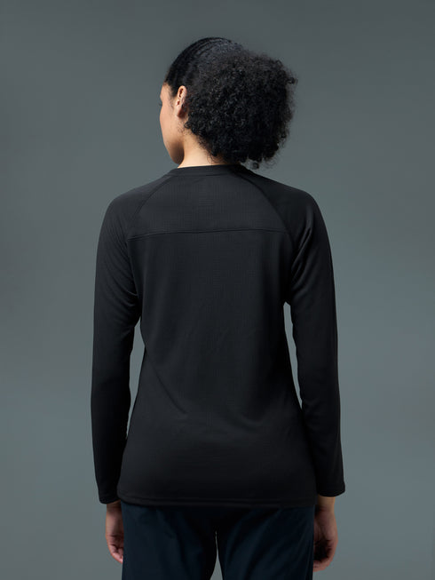 Women Printed Slim Fit Round Neck Sports Tee for Yoga & Fitness with TECHNOCOOL+