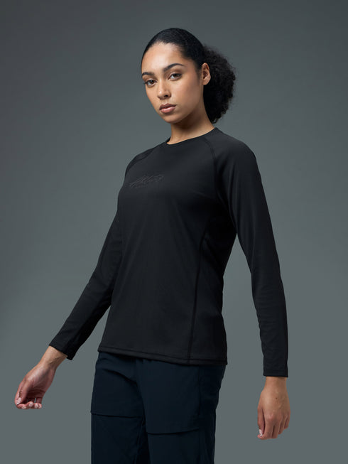 Women Printed Slim Fit Round Neck Sports Tee for Yoga & Fitness with TECHNOCOOL+