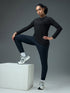 Women Printed Slim Fit Round Neck Sports Tee for Yoga & Fitness with TECHNOCOOL+