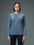 Women Printed Slim Fit Round Neck Sports Tee for Yoga & Fitness with TECHNOCOOL+