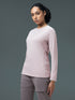 Women Printed Slim Fit Round Neck Sports Tee for Yoga & Fitness with TECHNOCOOL+