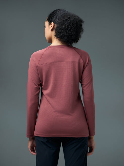 Women Printed Slim Fit Round Neck Sports Tee for Yoga & Fitness with TECHNOCOOL+
