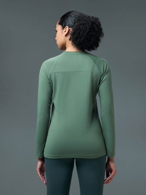 Women Printed Slim Fit Round Neck Sports Tee for Yoga & Fitness with TECHNOCOOL+