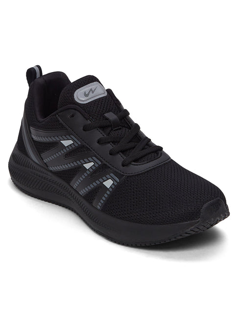 WENDIGO Black Men's Running Shoes