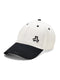 Dual Color Cotton Off White Unisex Cap