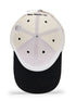 Dual Color Cotton Off White Unisex Cap