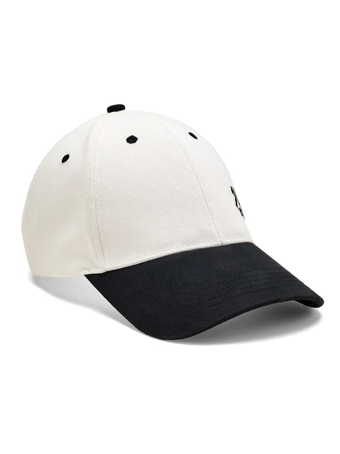 Dual Color Cotton Off White Unisex Cap