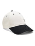 Dual Color Cotton Off White Unisex Cap